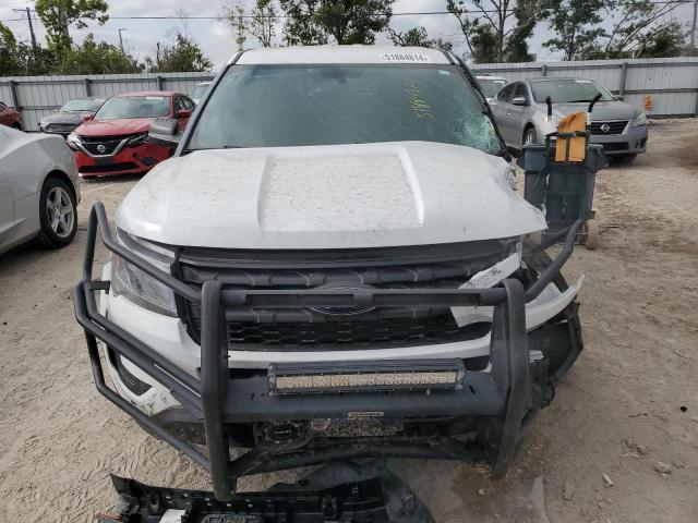 1FM5K8AR5KGB22547 - 2019 FORD EXPLORER POLICE INTERCEPTOR WHITE photo 5