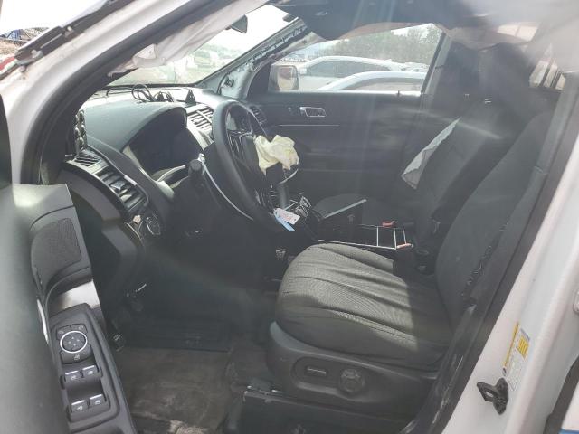 1FM5K8AR5KGB22547 - 2019 FORD EXPLORER POLICE INTERCEPTOR أبيض صورة 7