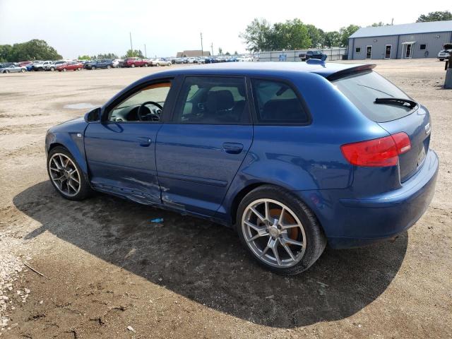 WAUMF78P76A002452 - 2006 AUDI A3 2.0 SPORT BLUE photo 2