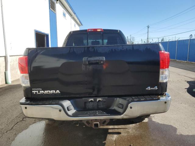 5TFUY5F17AX095463 - 2010 TOYOTA TUNDRA DOUBLE CAB SR5 BLACK photo 6