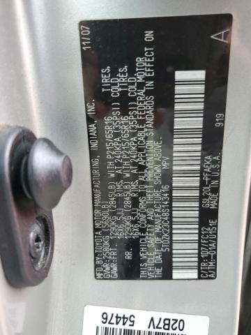 5TDZK23C48S143416 - 2008 TOYOTA SIENNA CE SILVER photo 14