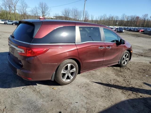 5FNRL6H88JB063202 - 2018 HONDA ODYSSEY TOURING BURGUNDY photo 3