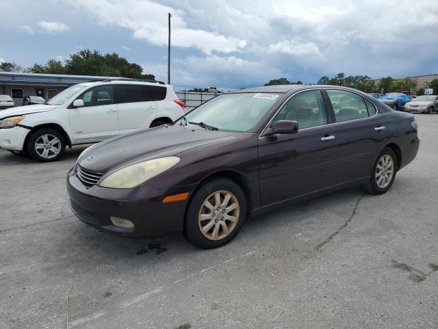 JTHBF30G130133410 - 2003 LEXUS ES 300 MAROON photo 1