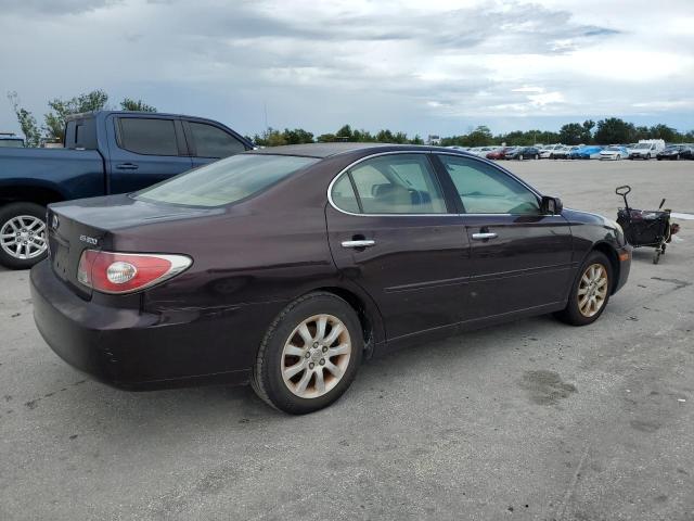 JTHBF30G130133410 - 2003 LEXUS ES 300 MAROON photo 3