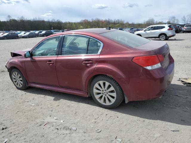 4S3BMBJ64B3257336 - 2011 SUBARU LEGACY 2.5I LIMITED MAROON photo 2