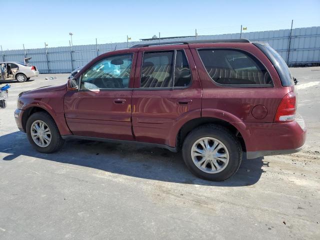 5GADT13S842442192 - 2004 BUICK RAINIER CXL BURGUNDY photo 2