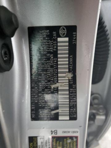 4T1BK36B07U217740 - 2007 TOYOTA AVALON XL SILVER photo 13