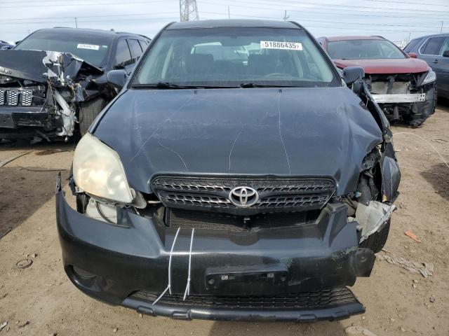 2T1KR32E06C592300 - 2006 TOYOTA COROLLA MA XR BLACK photo 5