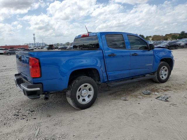 1GCGSBEA7N1292818 - 2022 CHEVROLET COLORADO BLUE photo 3