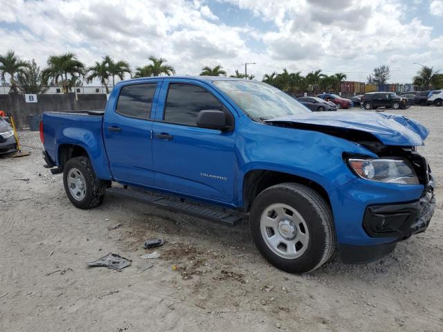 1GCGSBEA7N1292818 - 2022 CHEVROLET COLORADO BLUE photo 4