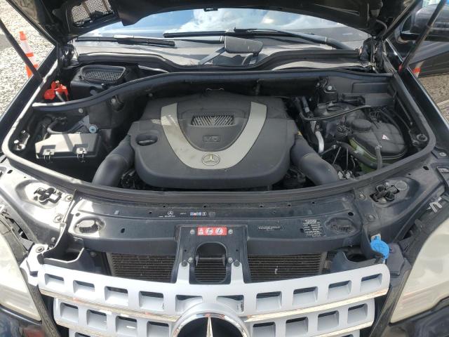 4JGBB8GB1BA712373 - 2011 MERCEDES-BENZ ML 350 4MATIC BLACK photo 12