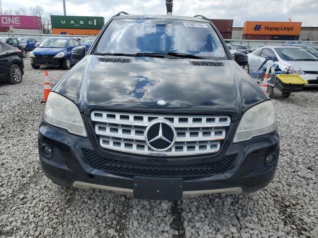 4JGBB8GB1BA712373 - 2011 MERCEDES-BENZ ML 350 4MATIC BLACK photo 5
