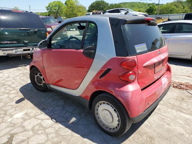 WMEEJ3BA7CK526176 - 2012 SMART FORTWO PURE RED photo 2