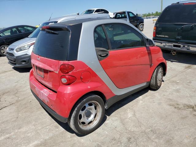 WMEEJ3BA7CK526176 - 2012 SMART FORTWO PURE RED photo 3