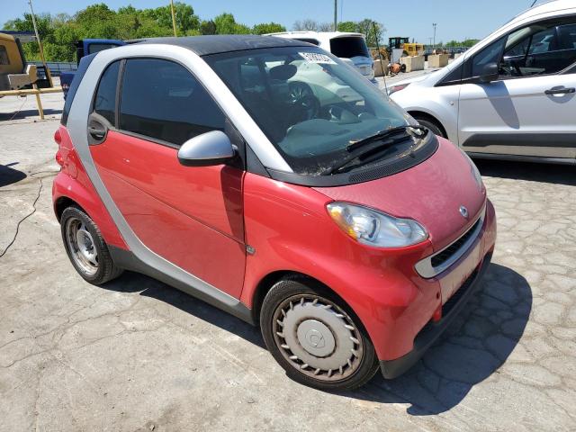 WMEEJ3BA7CK526176 - 2012 SMART FORTWO PURE RED photo 4