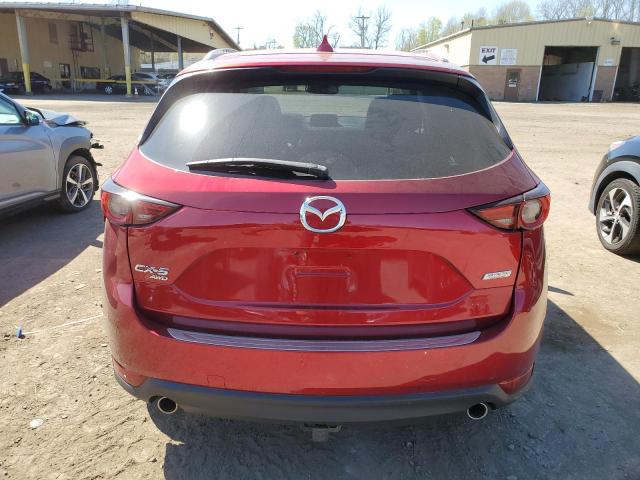 JM3KFBDM1K0569966 - 2019 MAZDA CX-5 GRAND TOURING RED photo 6