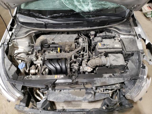 3KPA24AD8LE275151 - 2020 KIA RIO S LX SILVER photo 11