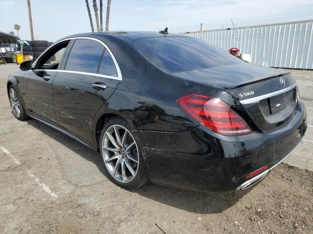 WDDUG8DB3KA447691 - 2019 MERCEDES-BENZ S 560 BLACK photo 2