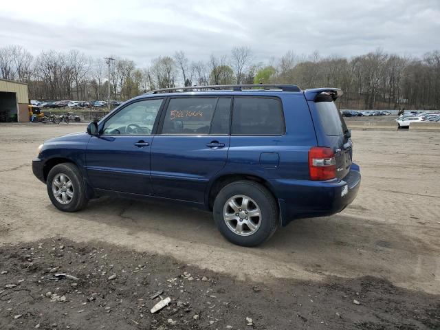 JTEEP21A670193538 - 2007 TOYOTA HIGHLANDER SPORT BLUE photo 2