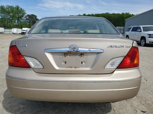 4T1BF28B92U243385 - 2002 TOYOTA AVALON XL GOLD photo 6