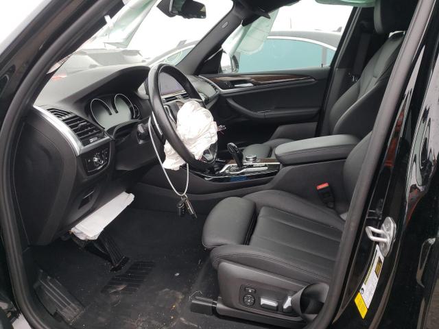 5UXTY3C05L9D41060 - 2020 BMW X3 SDRIVE30I BLACK photo 7