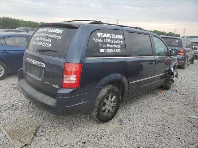 2A8HR54169R665103 - 2009 CHRYSLER TOWN & COU TOURING BLUE photo 3