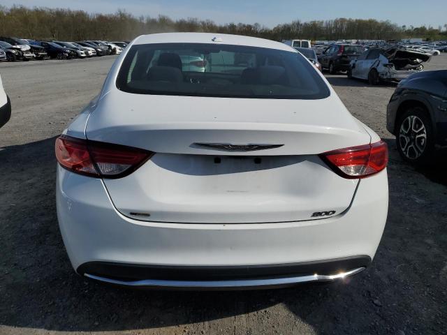 1C3CCCAB2FN687701 - 2015 CHRYSLER 200 LIMITED WHITE photo 6