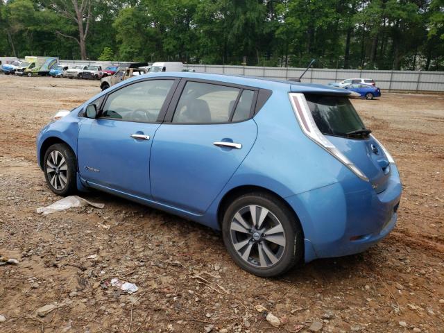 1N4AZ0CPXDC424394 - 2013 NISSAN LEAF S BLUE photo 2