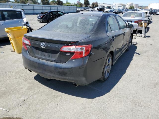 4T1BK1FK7CU507780 - 2012 TOYOTA CAMRY SE BLACK photo 3