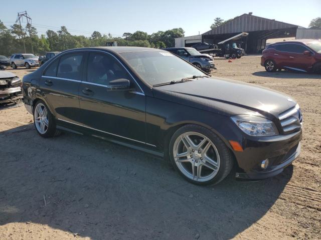 WDDGF5EB7AR117484 - 2010 MERCEDES-BENZ C 300 BLACK photo 4