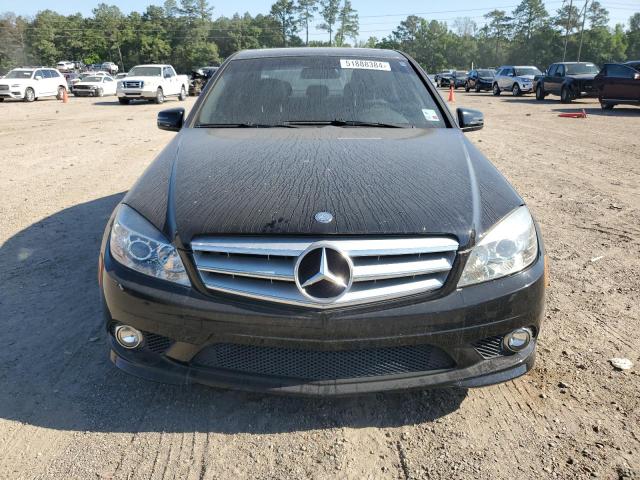 WDDGF5EB7AR117484 - 2010 MERCEDES-BENZ C 300 BLACK photo 5