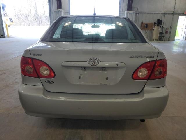 1NXBR32E65Z412475 - 2005 TOYOTA COROLLA CE SILVER photo 6