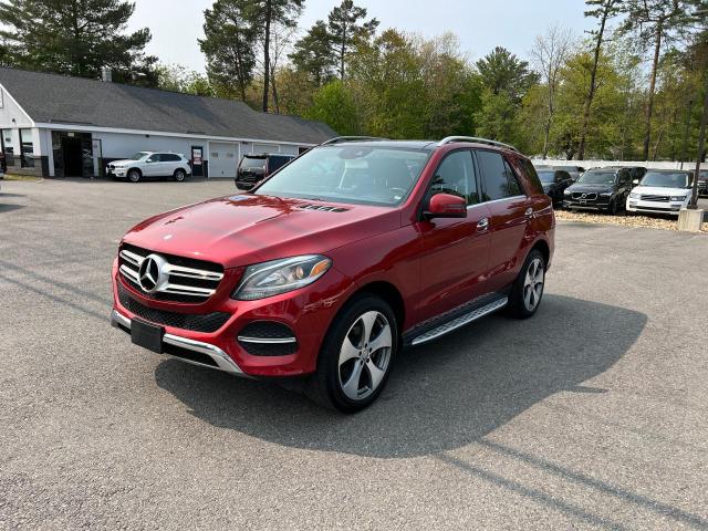 4JGDA5HB4GA697934 - 2016 MERCEDES-BENZ GLE 350 4MATIC RED photo 1