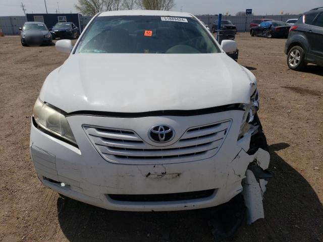 4T4BE46K39R066236 - 2009 TOYOTA CAMRY BASE WHITE photo 5