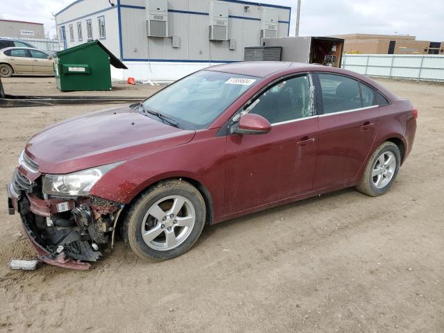 1G1PC5SBXF7115103 - 2015 CHEVROLET CRUZE LT MAROON photo 1