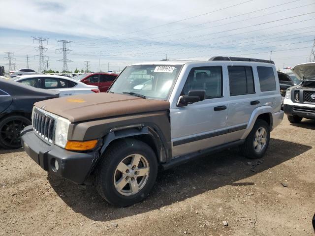 1J8HG48K66C307913 - 2006 JEEP COMMANDER 银色 照片 1