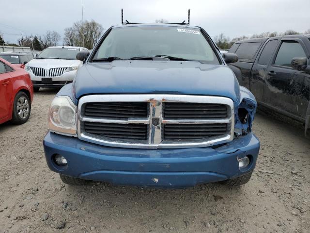 1D4HB48N85F555497 - 2005 DODGE DURANGO SLT BLUE photo 5