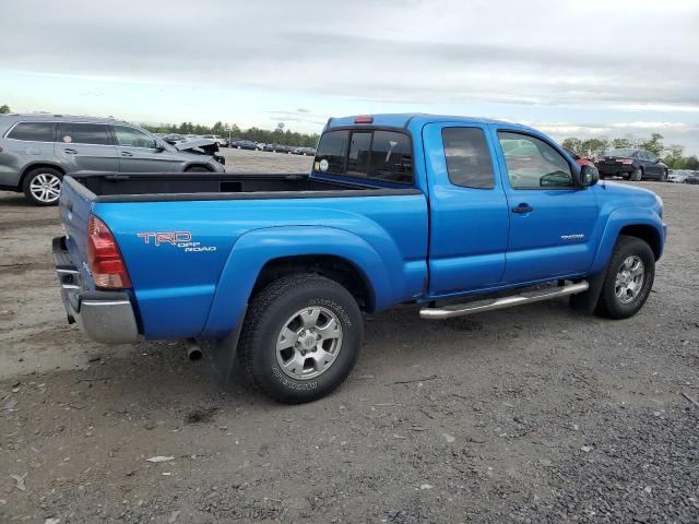 5TEUU42N58Z504609 - 2008 TOYOTA TACOMA ACCESS CAB BLUE photo 3