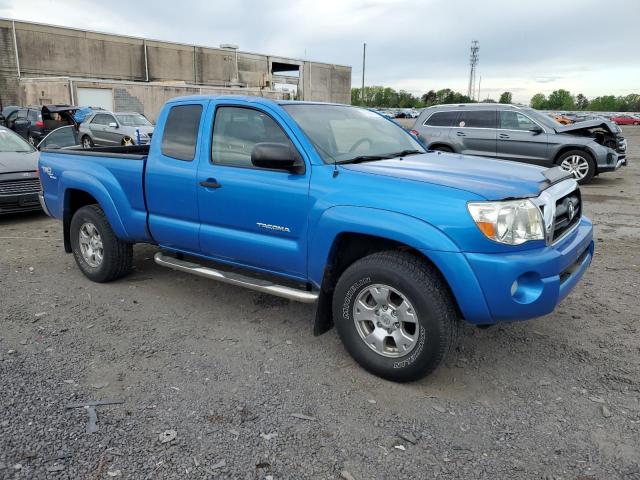 5TEUU42N58Z504609 - 2008 TOYOTA TACOMA ACCESS CAB BLUE photo 4