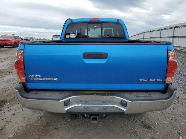 5TEUU42N58Z504609 - 2008 TOYOTA TACOMA ACCESS CAB BLUE photo 6