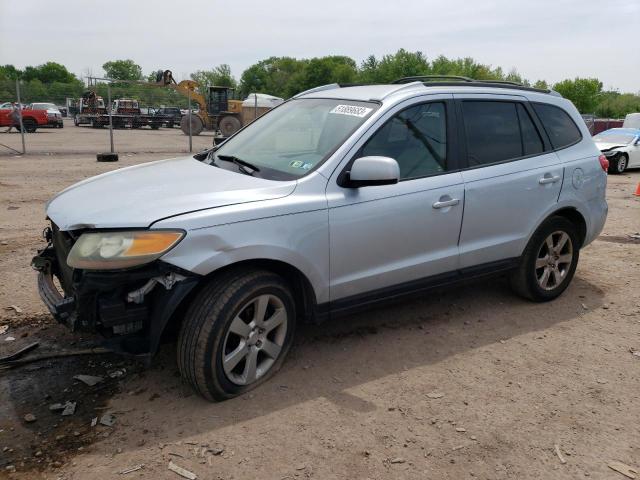 5NMSH13E67H080302 - 2007 HYUNDAI SANTA FE SE SILVER photo 1