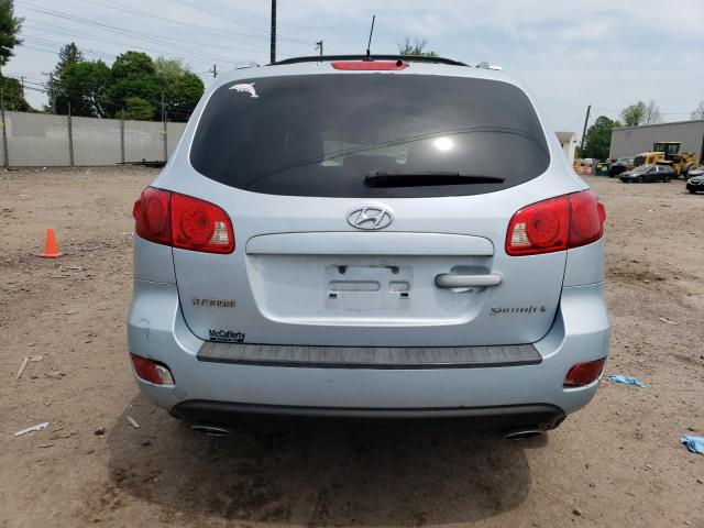 5NMSH13E67H080302 - 2007 HYUNDAI SANTA FE SE SILVER photo 6