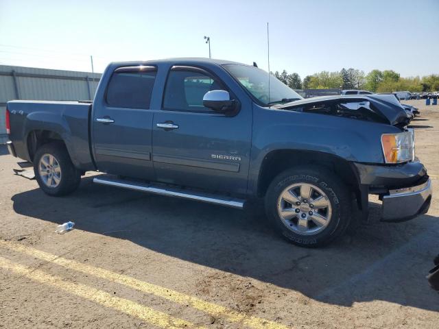 3GTP2VE79CG107964 - 2012 GMC SIERRA K1500 SLE BLUE photo 4