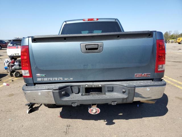 3GTP2VE79CG107964 - 2012 GMC SIERRA K1500 SLE BLUE photo 6