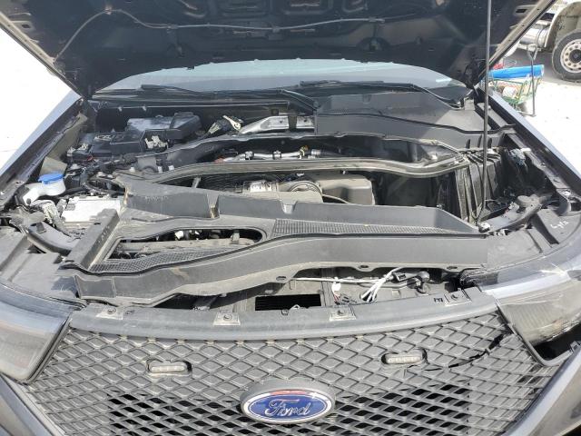 1FM5K8AB8NGB17639 - 2022 FORD EXPLORER POLICE INTERCEPTOR 黑色 照片 12