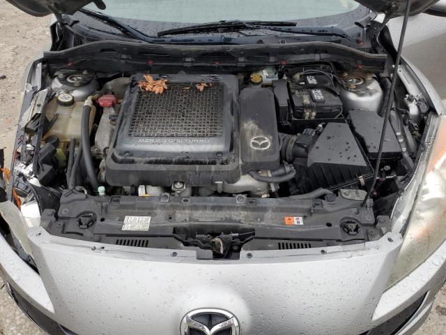 JM1BL1H35A1341684 - 2010 MAZDA SPEED 3 GRAY photo 11