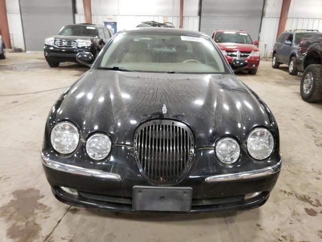 SAJEA01T54FM96252 - 2004 JAGUAR S-TYPE BLACK photo 5