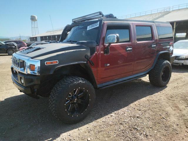 5GRGN23U05H109785 - 2005 HUMMER H2 RED photo 1