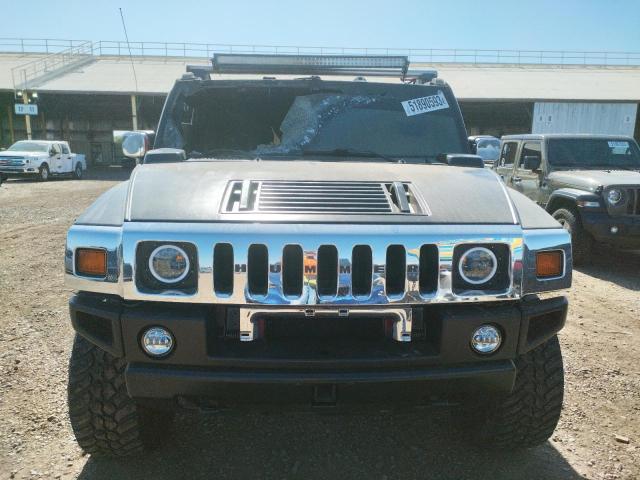 5GRGN23U05H109785 - 2005 HUMMER H2 RED photo 5