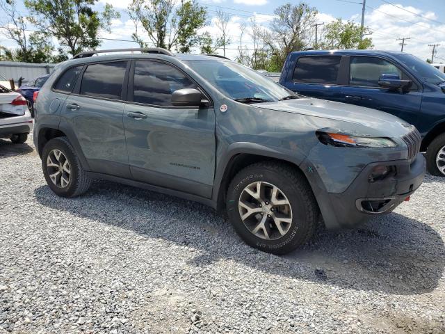 1C4PJMBS7FW502690 - 2015 JEEP CHEROKEE TRAILHAWK GRAY photo 4